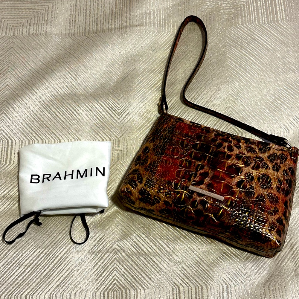 Brahmin Lorelei Tartan Animal Melboure Pre-Owned! In Excellent Condition!